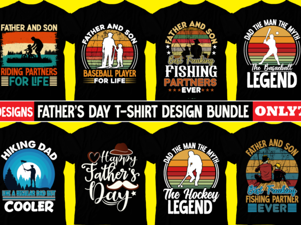 Father’s day t-shirt design bundle, retro vintage dad svg bundle, dad shirt svg, father’s day svg, funny dad svg, dad quotes svg, daddy png,