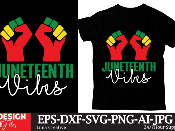 Juneteenth vibes t-shirt design, black history embroidery design, juneteenth 1865 machine embroidery design, african machine embroidery patt