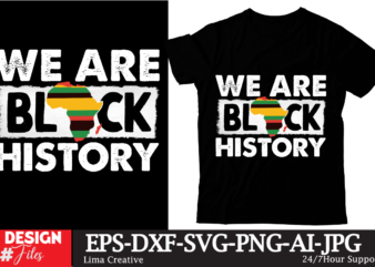 We Are Black History T-shirt Design, Black History Embroidery Design, Juneteenth 1865 Machine Embroidery Design, African Machine Embroidery