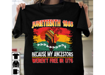 Juneteenth T-shirt Design, Black History Embroidery Design, Juneteenth 1865 Machine Embroidery Design, African Machine Embroidery Pattern –