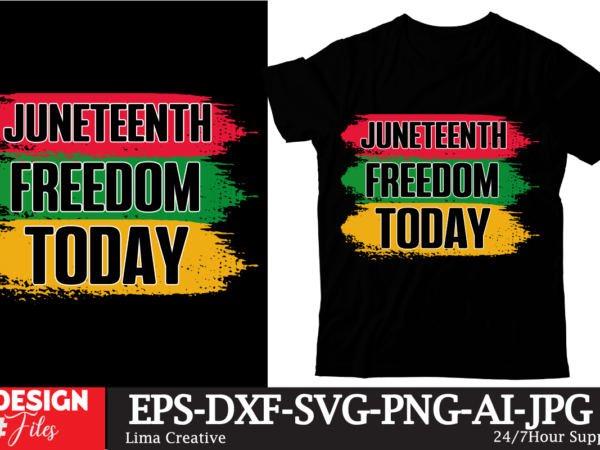 Juneteenth freedom today t-shirt design, black history embroidery design, juneteenth 1865 machine embroidery design, african machine embroid