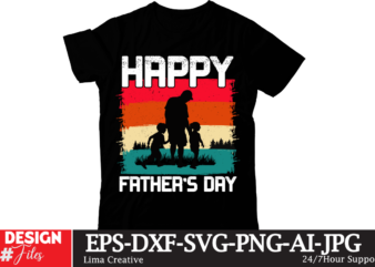 Father’s Day T-shirt Design,SVG ,PNG, Retro Vintage Dad Svg Bundle, Dad Shirt Svg, Father’s Day Svg, Funny Dad Svg, Dad Quotes Svg, Daddy P