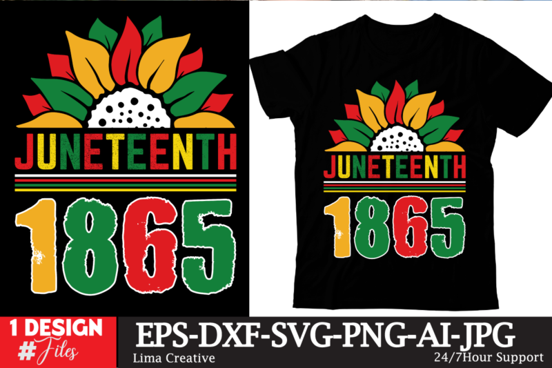 Juneteenth T-shirt Design Bundle ,Black History Embroidery Design, Juneteenth 1865 Machine Embroidery Design, African Machine Embroidery Pat