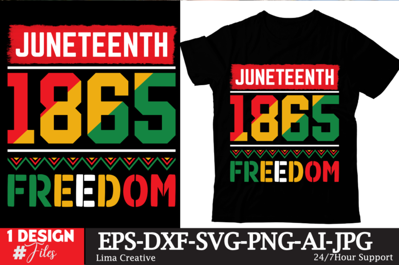 Juneteenth T-shirt Design Bundle ,Black History Embroidery Design, Juneteenth 1865 Machine Embroidery Design, African Machine Embroidery Pat