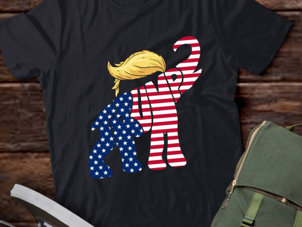 Pro trump elephen kid t shirt illustration