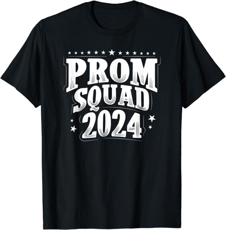 Prom Squad 2024 Graduate Prom Class of 2024 T-Shirt