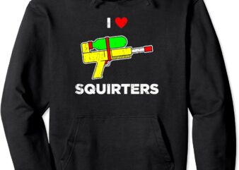 Retro I Heart Squirters Funny I Love Squirters Pullover Hoodie t shirt design online
