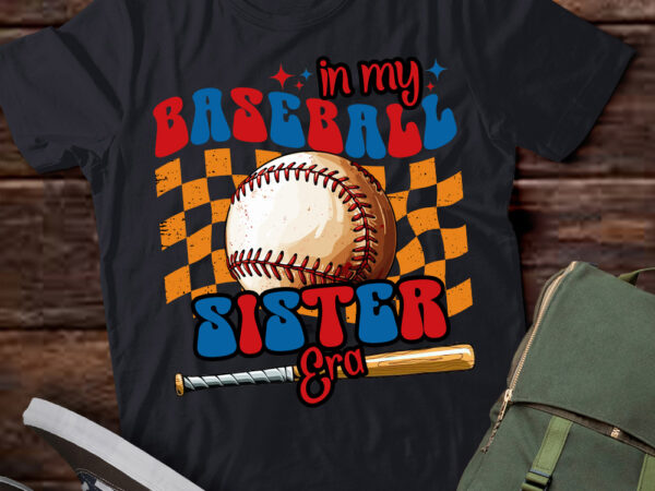 Retro vintage baseball sister t-shirt ltsp