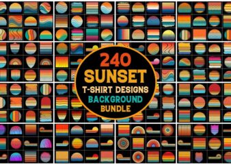 Sunset,Vintage,Retro,Sunset Bundle,Retro Vintage Sunset.Retro Sunset,Vintage Retro,Vintage Sunset,Retro Colorful Background