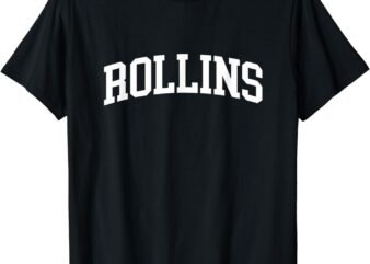 Rollins Arch Vintage Retro College Athletic Sports T-Shirt