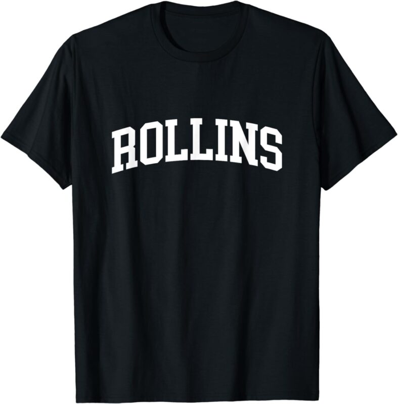 Rollins Arch Vintage Retro College Athletic Sports T-Shirt