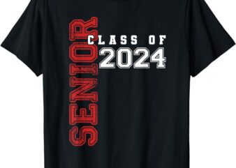 Senior 2024 Class of 2024 Seniors Graduation 2024 Graduate T-Shirt