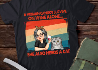 She Also Needs A Cat – Funny Gift For Cat Mom, Cat Lovers, Pet Lovers – Personalized T Shirt1