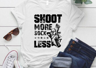 Shoot More Suck Less Funny Hunting Lovers Hunter Dad Husband T-Shirt PN