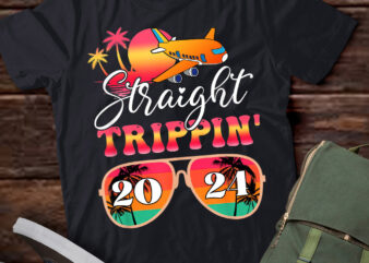 Straight Trippin_ 2024 Family Vacation Puerto Rico Matching T-Shirt