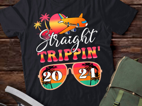 Straight trippin_ 2024 family vacation puerto rico matching t-shirt