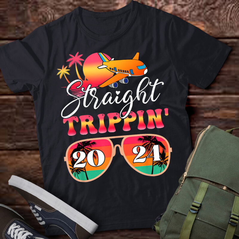 Straight Trippin_ 2024 Family Vacation Puerto Rico Matching T-Shirt