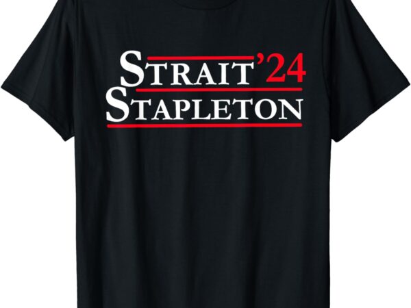 Strait stapleton 24 cowboy cowgirl retro vintage country t-shirt