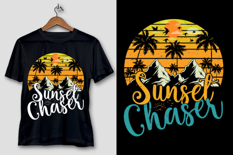 Sunset Chaser T-Shirt Design