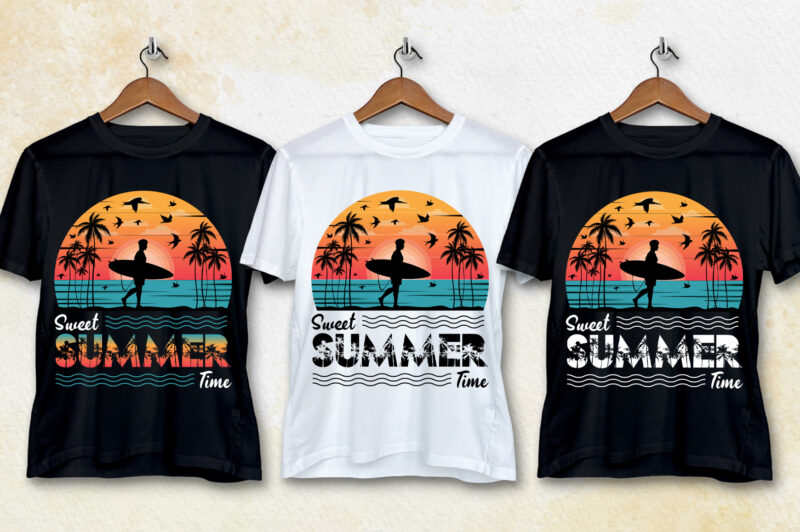 Sweet Summer Time T-Shirt Design