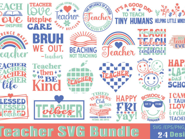 Teacher t-shirt bundle teacher svg bundle