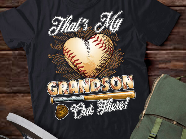 That_s my grandson out there baseball grandma mother_s day t-shirt ltsp