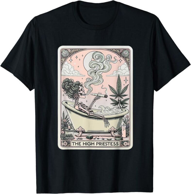 The High Priestess Tarot Card Funny, Witchy, Sarcastic T-Shirt