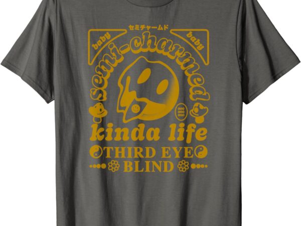 Third eye blind semi-charmed melted smiley t-shirt