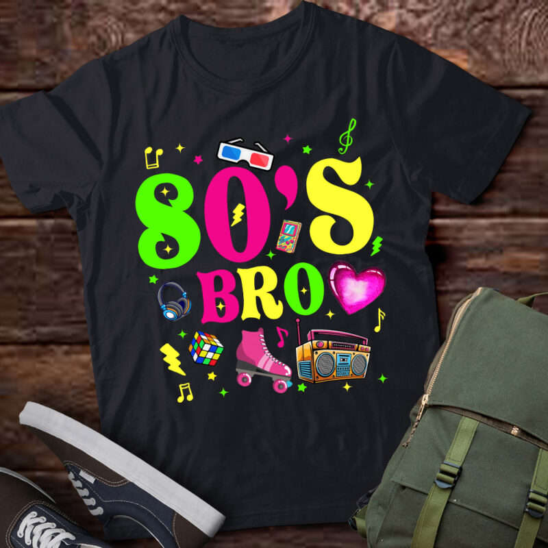 This Is My 80s Bro T-Shirt 80_s 90_s Party Tee T-Shirt ltsp