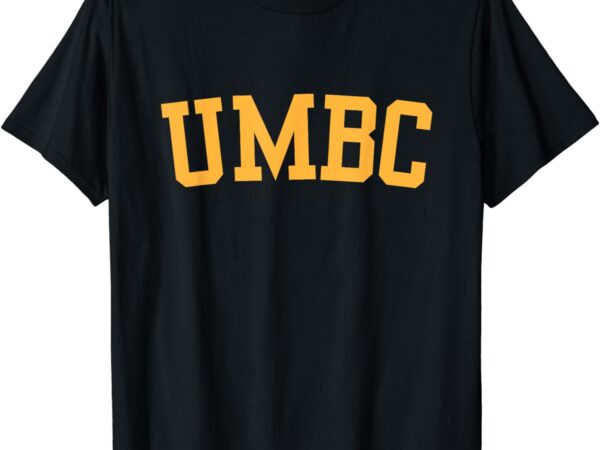 Umbc arch vintage retro college athletic sports t-shirt