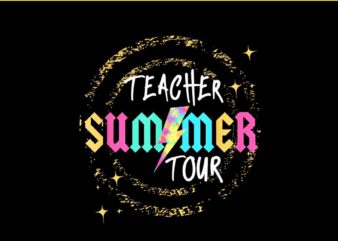 Teacher The Freedom Tour 2024 Summer Last Day of School PNG t shirt designs for sale