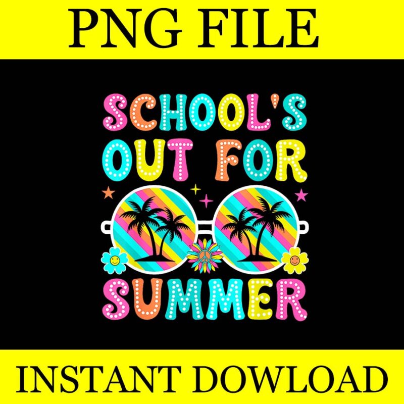 School’s Out For Summer PNG