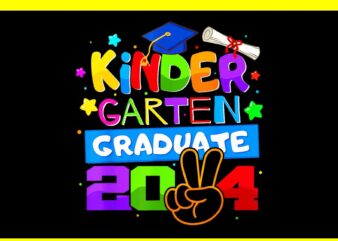 Kindergarten Graduate 2024 PNG