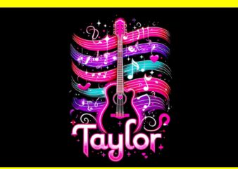 Retro TAYLOR First Name Personalized Groovy Birthday PNG t shirt design online