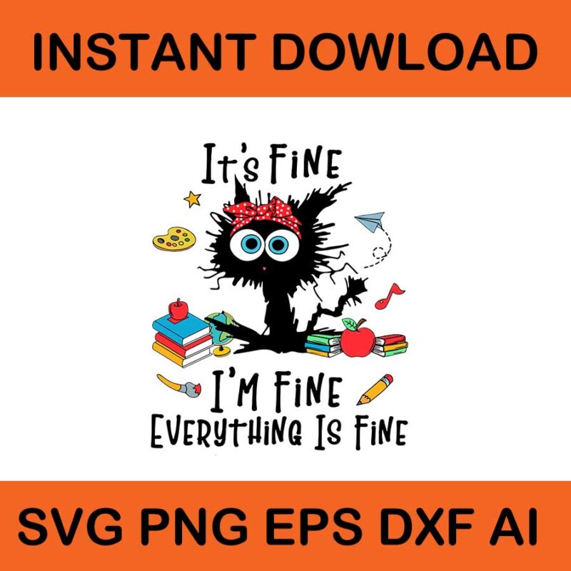 It’s fine I’m fine everything is fine SVG