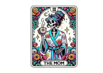 The Mom Tarot Card PNG t shirt designs for sale