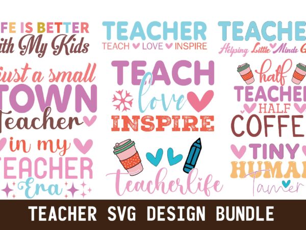 Teacher design bundle