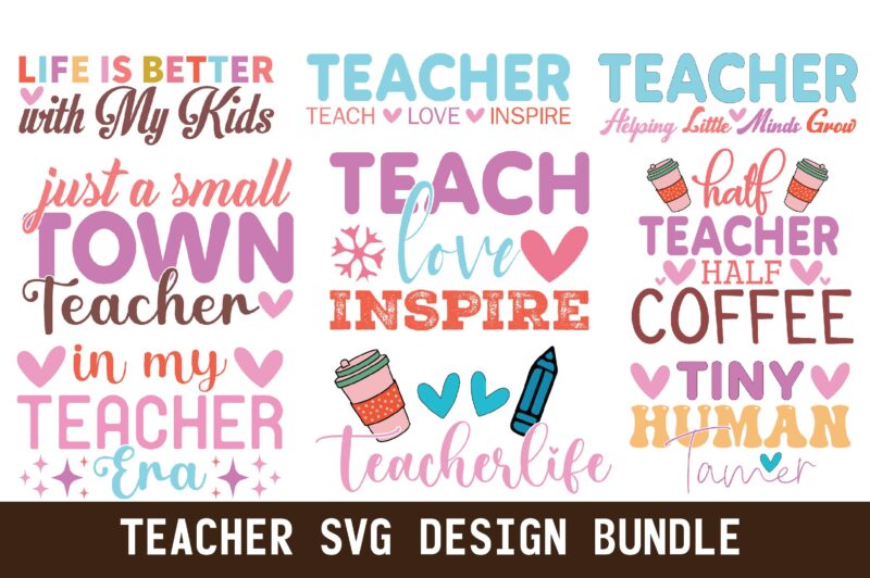 TEACHER DESIGN BUNDLE