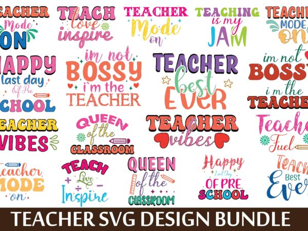 Teacher design bundle