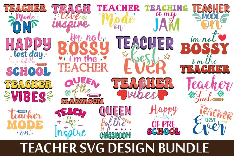 TEACHER DESIGN BUNDLE