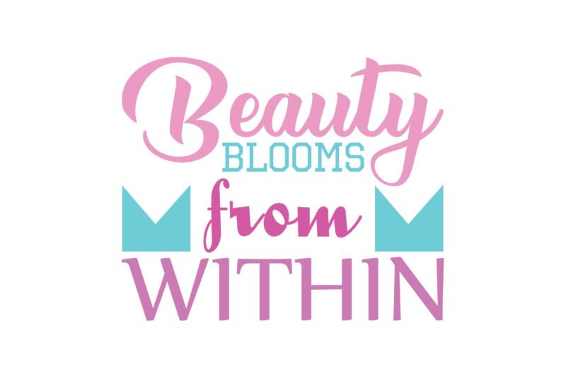 Beauty Blooms from Within