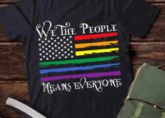 Usa Lgbt Equality We The People Means Everyone T-Shirt ltsp