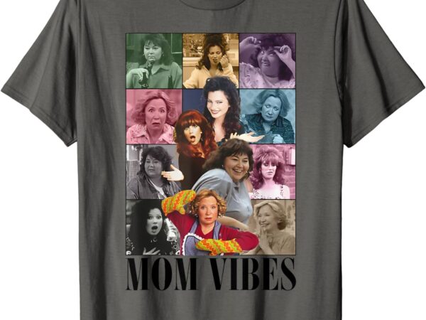 Vintage funny mom vibes cool mom trendy mother’s day t-shirt