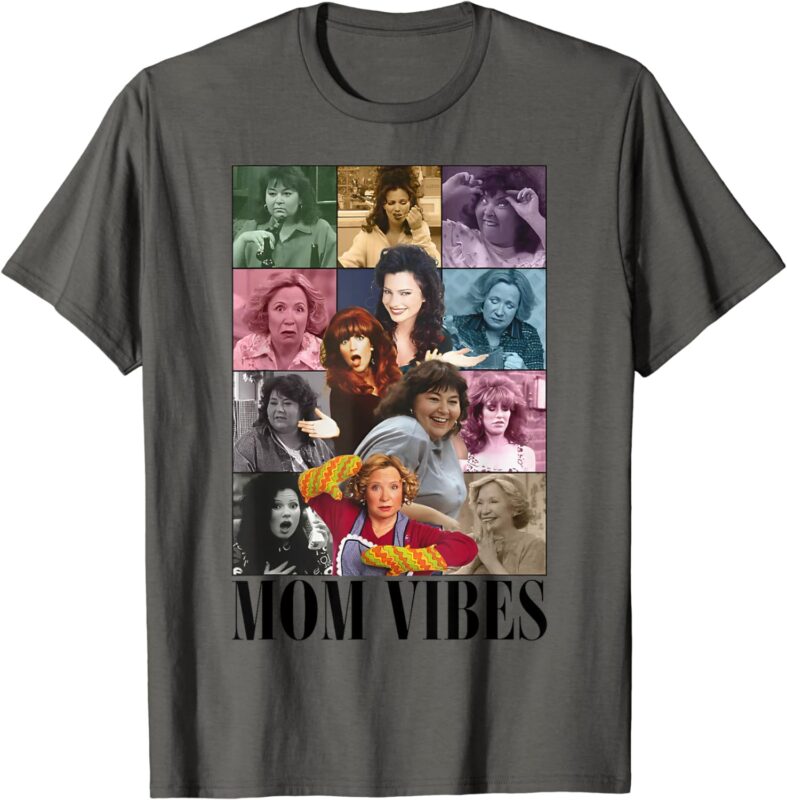 Vintage Funny Mom Vibes Cool Mom Trendy Mother’s Day T-Shirt