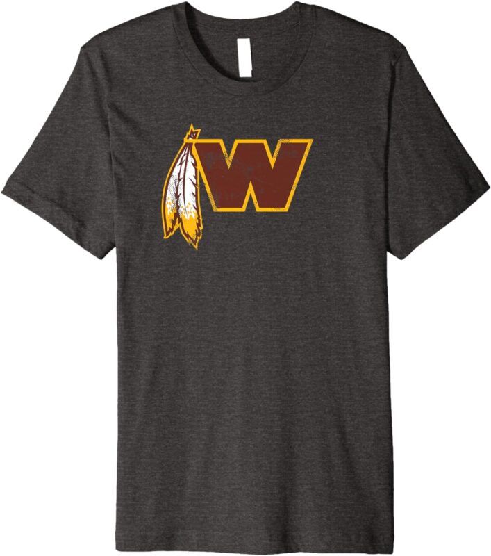 Washington Football Feather – Washington D.C. Football Premium T-Shirt