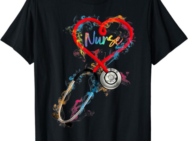 Watercol nurse life nursing nurse week 2024 t-shirt