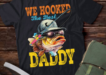 We hooked the best daddy fishing Father’s Day Shirt ltsp t shirt design for sale