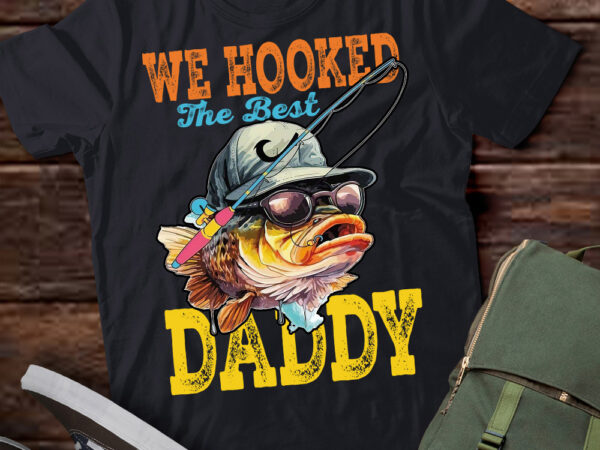 We hooked the best daddy fishing father’s day shirt ltsp t shirt design for sale