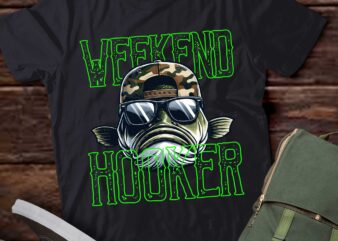 Weekend Hooker Colorful Fishing T-Shirt ltsp