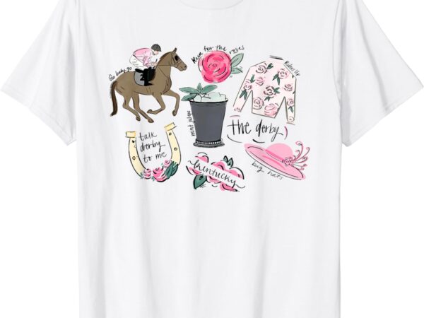 Womens 150th derby day derby vibes horse racing 2024 derby t-shirt